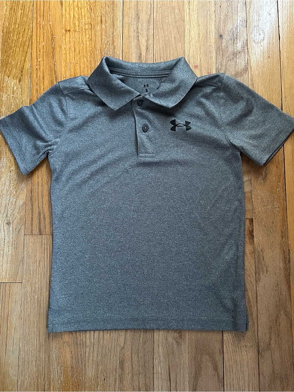 Gray Under Armour Polo